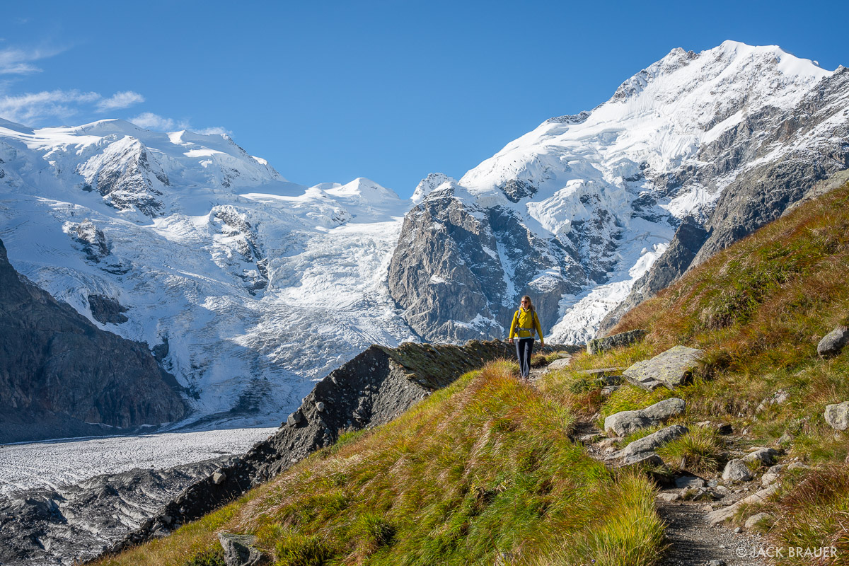 Swiss Bernina Alps Planned Itinerary